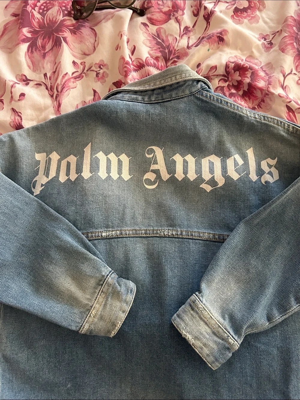 Palm Angels Denim Shacket Jacket - Unisex Kids Size 6